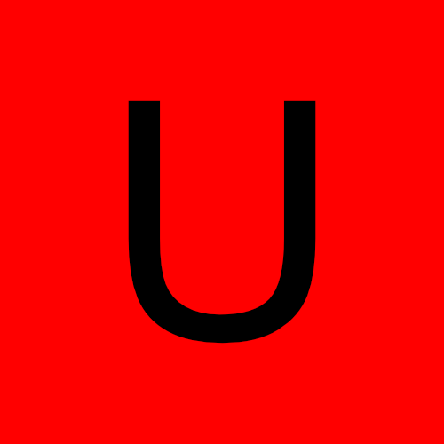 Letter U Display Picture